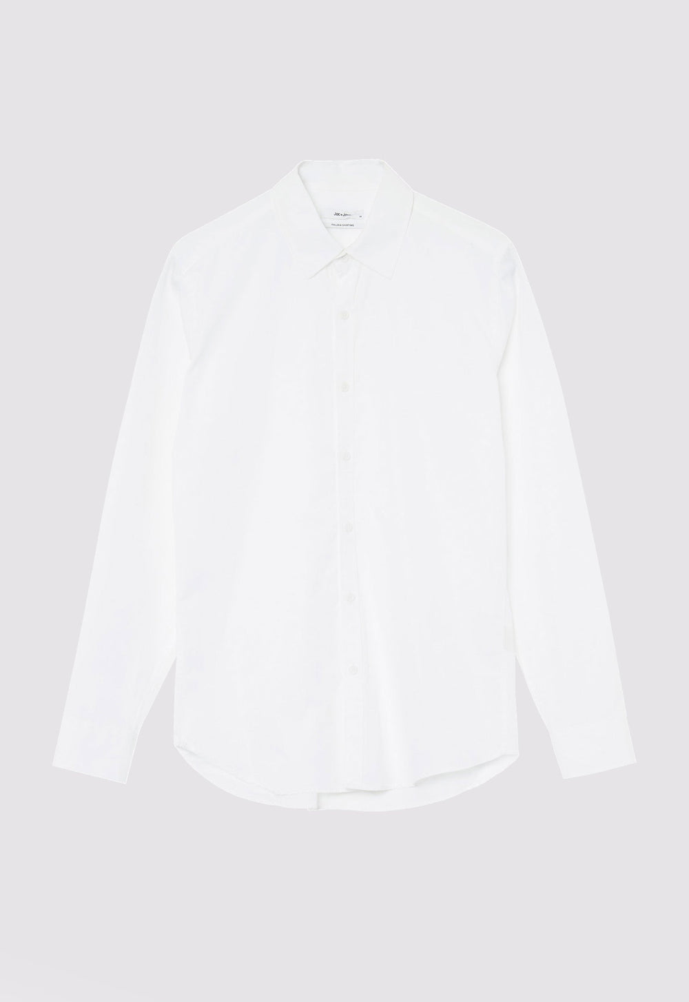 Jac+Jack White Cotton Shirt - White